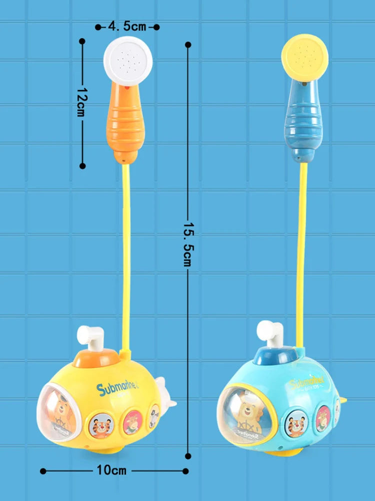 Brinquedos de Banho do Bebê Chuveiro Submarino - Sonho Crescente